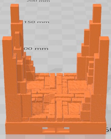 Pillars Style 1 Set 1 - Aztlan 2 Reforged - Pathfinder - Dungeons & Dragons -RPG- Tabletop-Terrain-28 mm / 1"- Aether Studios
