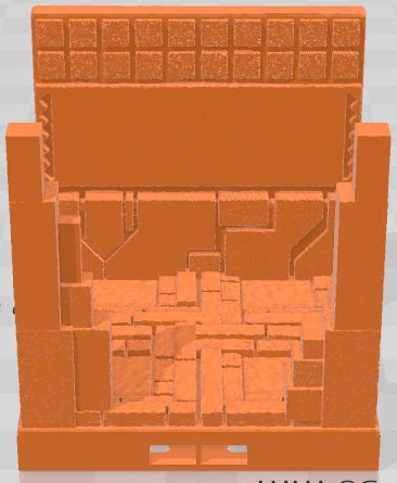 Pillars Style 1 Set 2 - Aztlan 2 Reforged - Pathfinder - Dungeons & Dragons -RPG- Tabletop-Terrain-28 mm / 1"- Aether Studios