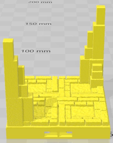 Pillars Style 1 Set 2 - Aztlan 2 Reforged - Pathfinder - Dungeons & Dragons -RPG- Tabletop-Terrain-28 mm / 1"- Aether Studios