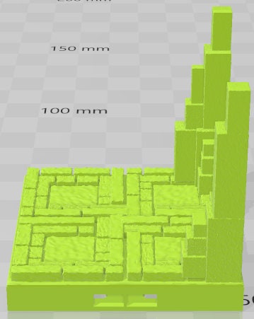 Pillars Style 1 Set 2 - Aztlan 2 Reforged - Pathfinder - Dungeons & Dragons -RPG- Tabletop-Terrain-28 mm / 1"- Aether Studios