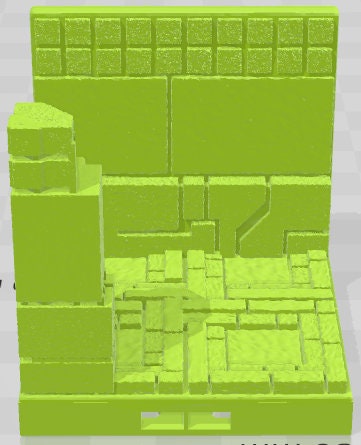 Pillars Style 2 Set 1 - Aztlan 2 Reforged - Pathfinder - Dungeons & Dragons -RPG- Tabletop-Terrain-28 mm / 1"- Aether Studios