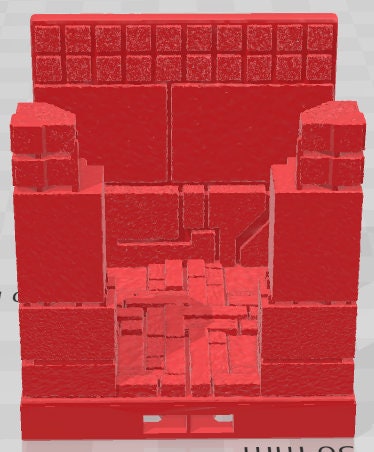 Pillars Style 2 Set 2 - Aztlan 2 Reforged - Pathfinder - Dungeons & Dragons -RPG- Tabletop-Terrain-28 mm / 1"- Aether Studios