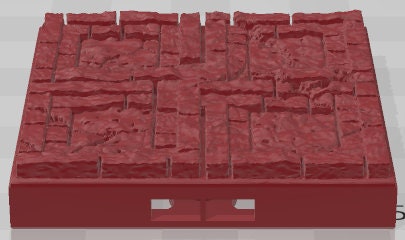 Floors - Aztlan 2 Reforged - Pathfinder - Dungeons & Dragons -RPG- Tabletop-Terrain-28 mm / 1"- Aether Studios