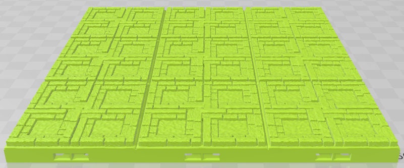 Big Floors - Aztlan 4 Reforged - Pathfinder - Dungeons & Dragons -RPG- Tabletop-Terrain-28 mm / 1"- Aether Studios