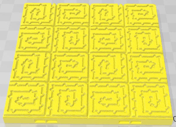 Big Floors - Aztlan 4 Reforged - Pathfinder - Dungeons & Dragons -RPG- Tabletop-Terrain-28 mm / 1"- Aether Studios