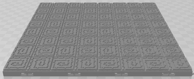 Big Floors - Aztlan 4 Reforged - Pathfinder - Dungeons & Dragons -RPG- Tabletop-Terrain-28 mm / 1"- Aether Studios