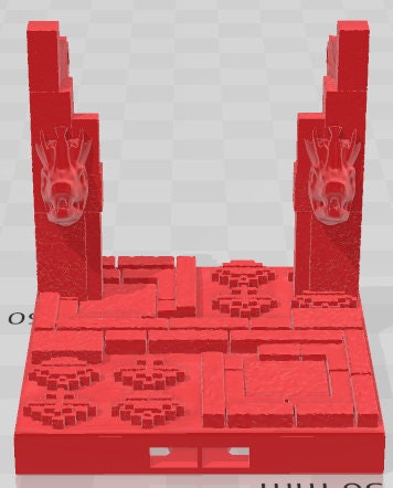 Door Frames 1 - Aztlan 4 Reforged - Pathfinder - Dungeons & Dragons -RPG- Tabletop-Terrain-28 mm / 1"- Aether Studios