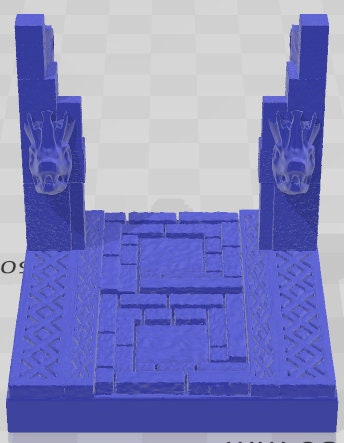 Door Frames 1 - Aztlan 4 Reforged - Pathfinder - Dungeons & Dragons -RPG- Tabletop-Terrain-28 mm / 1"- Aether Studios