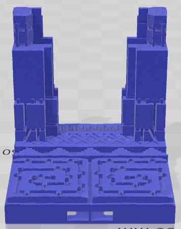 Door Frames 2 Set 1 - Aztlan 4 Reforged - Pathfinder - Dungeons & Dragons -RPG- Tabletop-Terrain-28 mm / 1"- Aether Studios