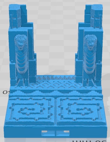 Door Frames 2 Set 1 - Aztlan 4 Reforged - Pathfinder - Dungeons & Dragons -RPG- Tabletop-Terrain-28 mm / 1"- Aether Studios