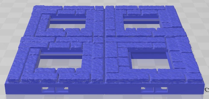 Icon Panel Tiles - Aztlan 4 Reforged - Pathfinder - Dungeons & Dragons -RPG- Tabletop-Terrain-28 mm / 1"- Aether Studios