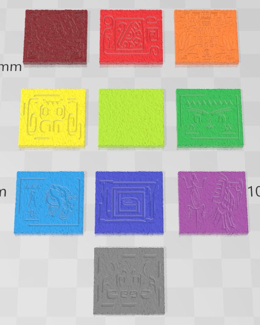 Icon Panels - Aztlan 4 Reforged - Pathfinder - Dungeons & Dragons -RPG- Tabletop-Terrain-28 mm / 1"- Aether Studios