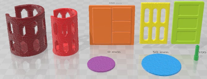 Fair Haven Accessories - Electro Rail Trains -Pathfinder-Dungeons&Dragons-RPG-Tabletop-Terrain-28mm-AetherStudios