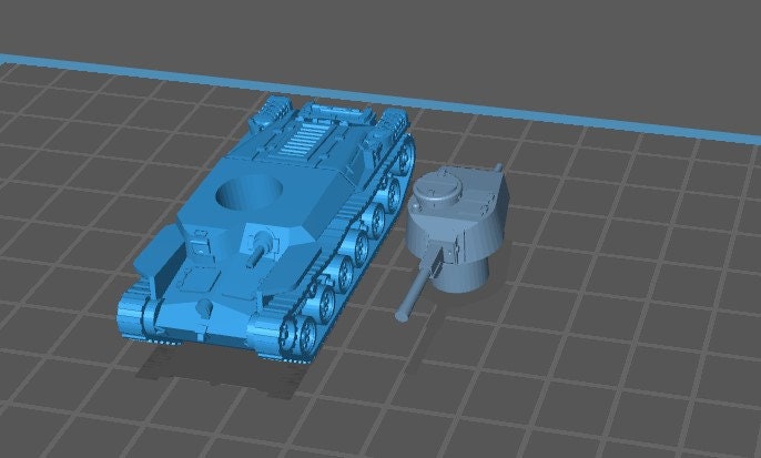 Japan types w/turret - 1:100 scale - Tanks - Armored Vehicle - World Of Tanks - War Game - Wargaming - Axis and Allies - Tabletop Games