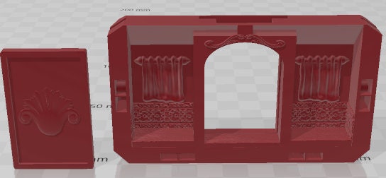 Pegasus Line 1st Class Cars Set 2 - Electro Rail Trains -Pathfinder-Dungeons&Dragons-RPG-Tabletop-Terrain-28mm-AetherStudios