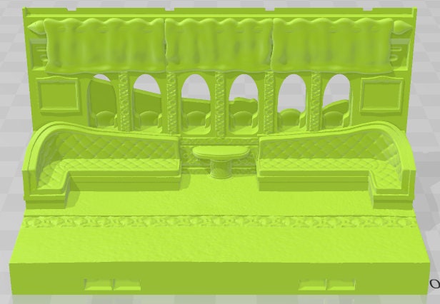 Pegasus Line 1st Class Cars Set 2 - Electro Rail Trains -Pathfinder-Dungeons&Dragons-RPG-Tabletop-Terrain-28mm-AetherStudios