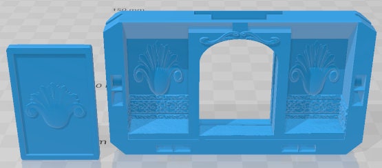 Pegasus Line 1st Class Cars Set 2 - Electro Rail Trains -Pathfinder-Dungeons&Dragons-RPG-Tabletop-Terrain-28mm-AetherStudios