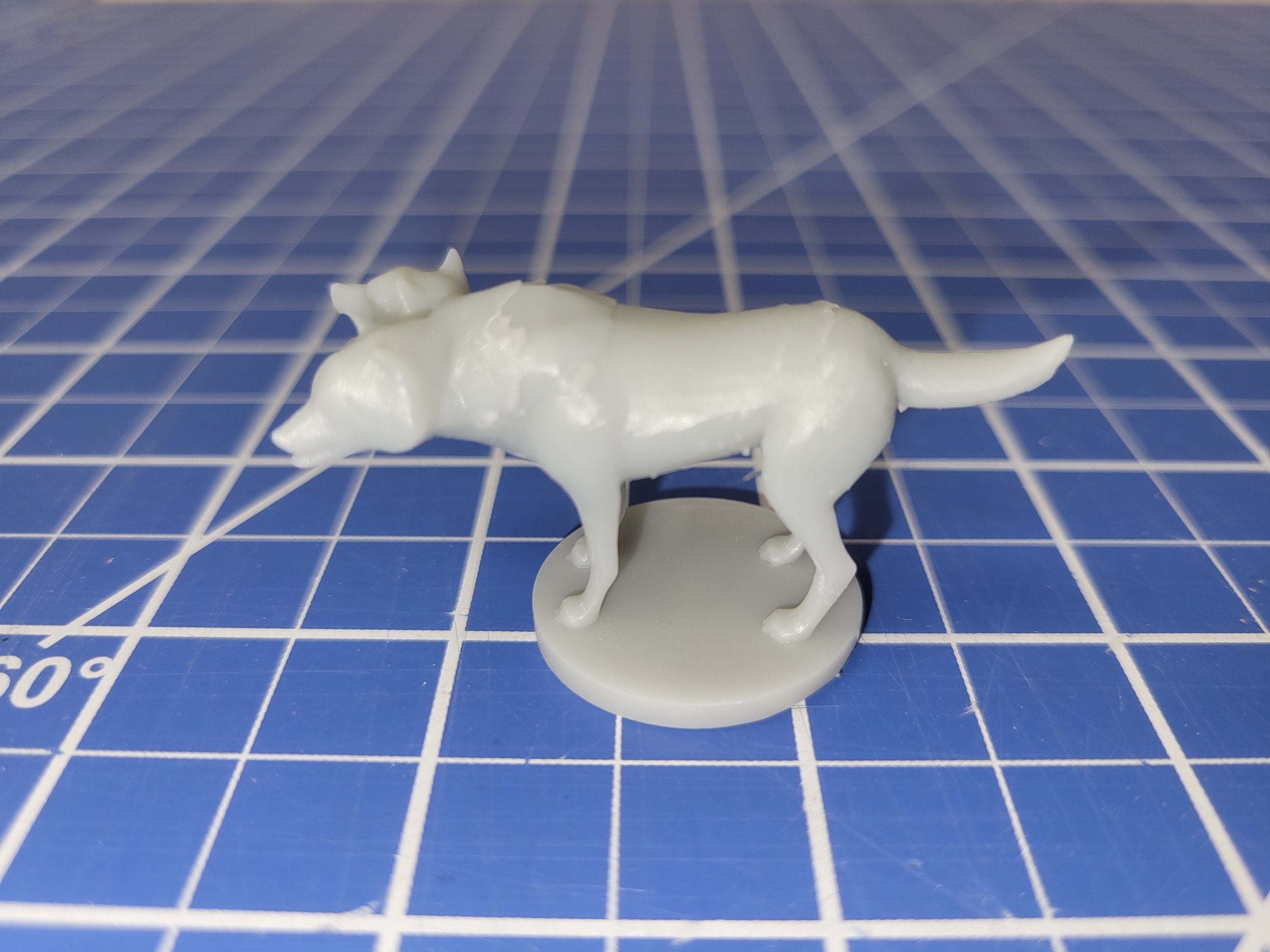 Death Dog Mini - DND - Pathfinder - Dungeons & Dragons - RPG - Tabletop - mz4250- Miniature - 28 mm - 1" Scale