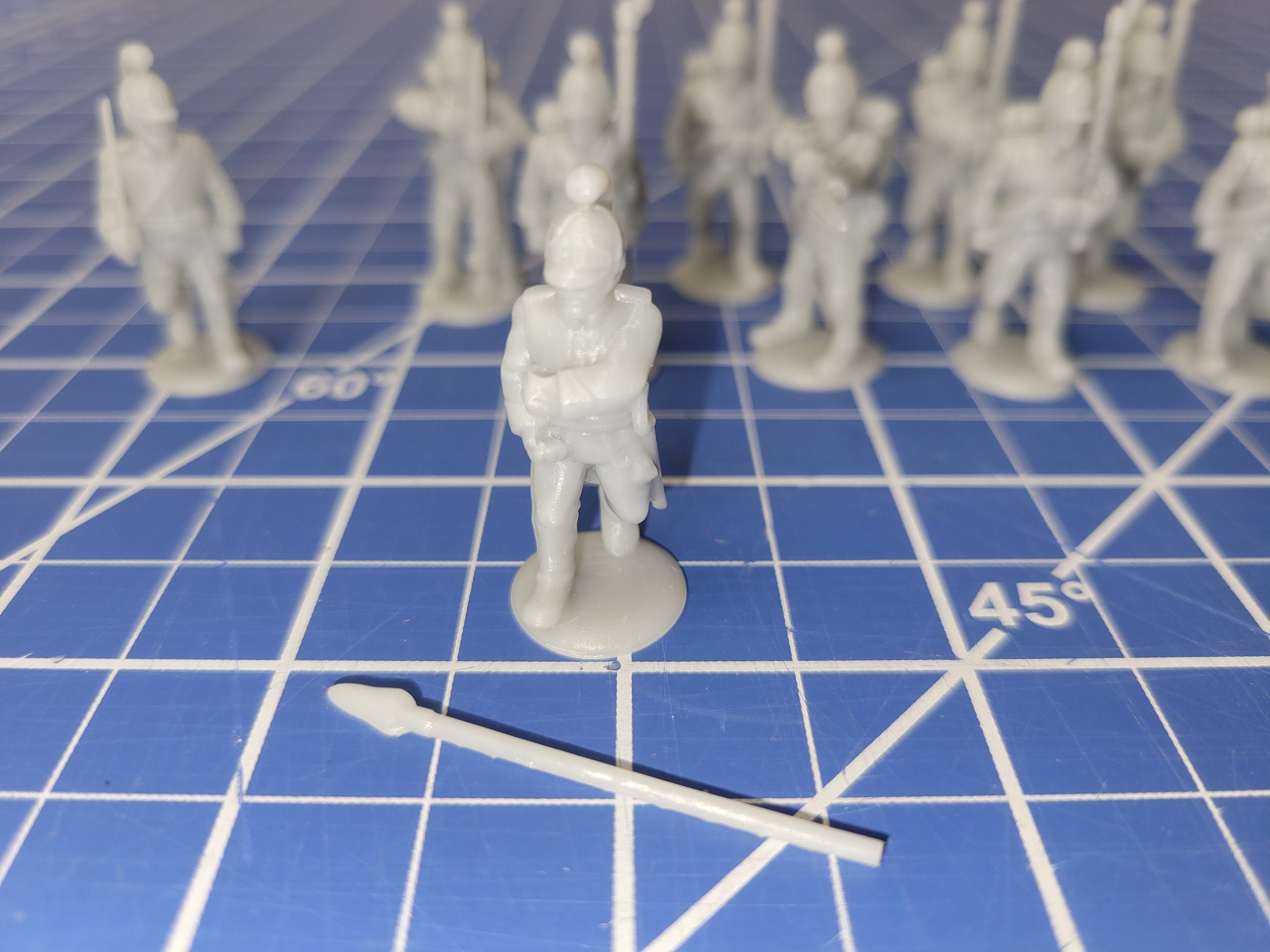 Napoleonic Austrian Hungarian Line Inf Btg Helm - Great for Table Top War Games And Dioramas - Resin 28mm Miniatures -