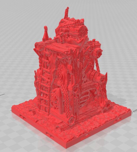 Great Clockodile - Fantasy Village -Pathfinder-Dungeons&Dragons-RPG-Tabletop-Terrain-28mm-AetherStudios