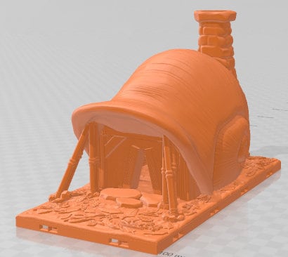 Snail Hut - Fantasy Village -Pathfinder-Dungeons&Dragons-RPG-Tabletop-Terrain-28mm-AetherStudios