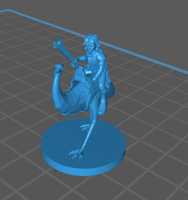 Gnome Artificer Mini - DND - Pathfinder - Dungeons & Dragons - RPG - Tabletop - mz4250- Miniature-28mm-1"Scale