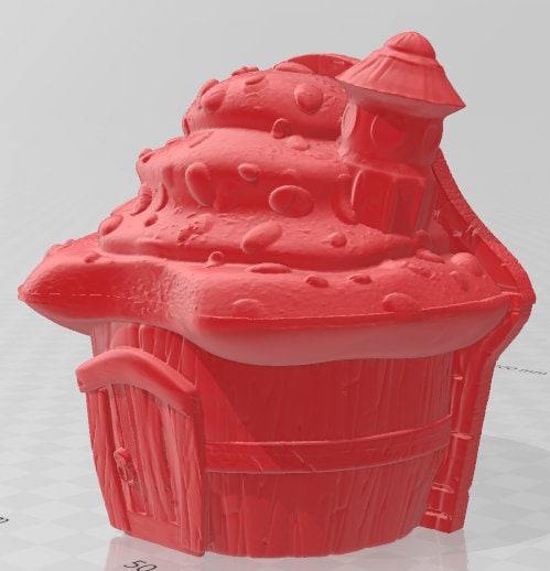 Oaken Muffin Guest House - Fantasy Village -Pathfinder-Dungeons&Dragons-RPG-Tabletop-Terrain-28mm-AetherStudios