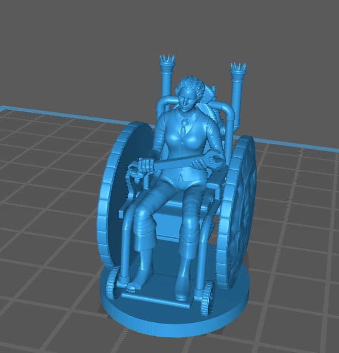 Human Artificer Mini - DND - Pathfinder - Dungeons & Dragons - RPG - Tabletop - mz4250- Miniature-28mm-1"Scale