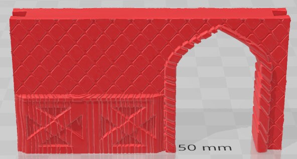 Elven Buildings Set 2 - Fantasy Village -Pathfinder-Dungeons&Dragons-RPG-Tabletop-Terrain-28mm-AetherStudios