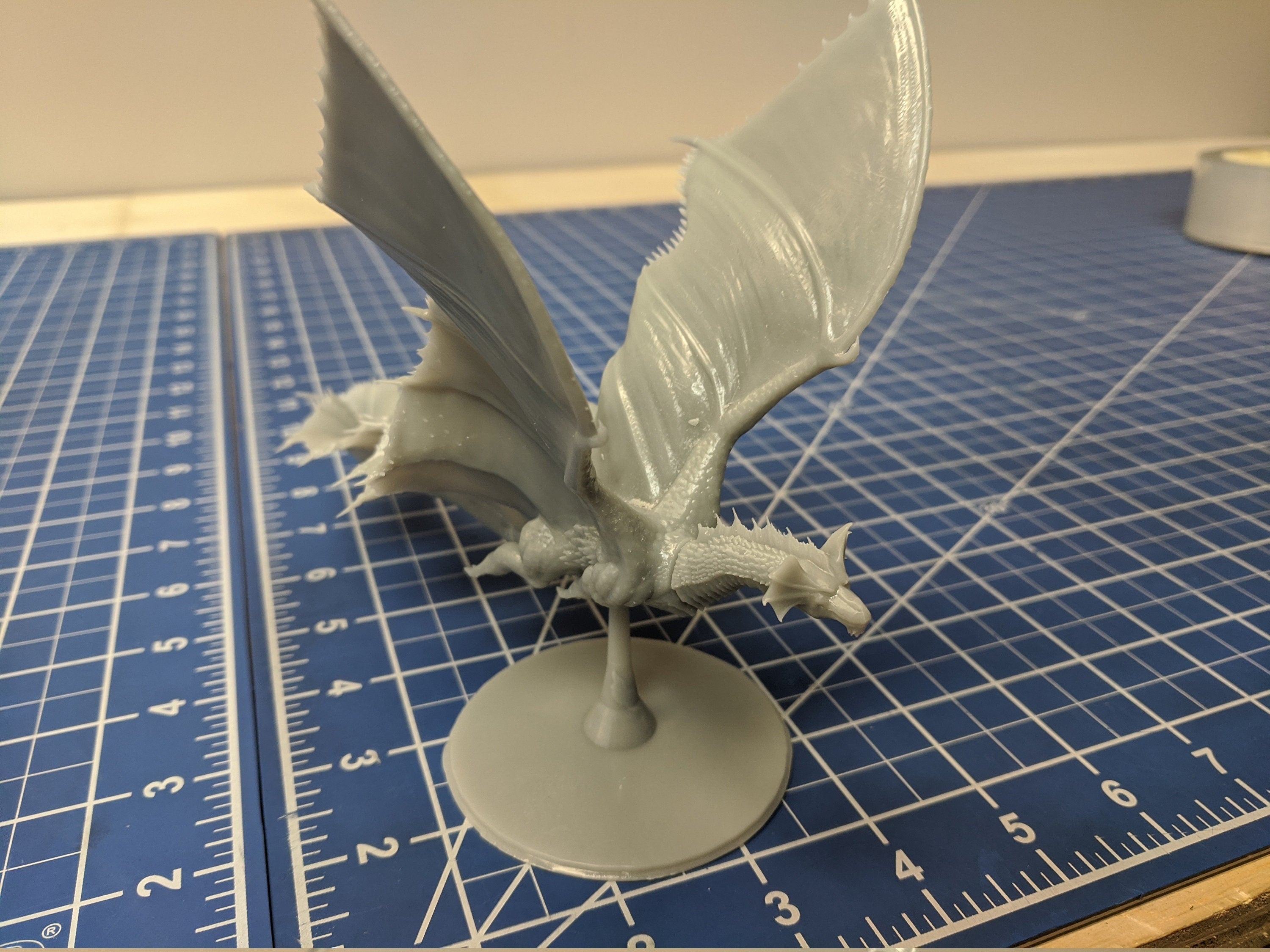 Adult Brass Dragon Metallic Mini - DND - Pathfinder - Dungeons & Dragons - RPG - Tabletop - mz4250- Miniature-28mm-1"Scale