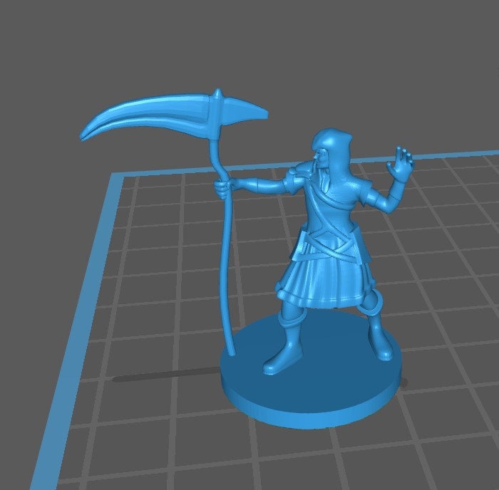 Human Cleric Minis Pack 1 - DND - Pathfinder - Dungeons & Dragons - RPG - Tabletop - mz4250- Miniature - 28 mm - 1" Scale