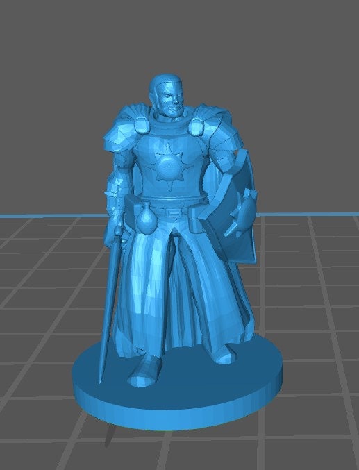 Human Cleric Minis Pack 2 - DND - Pathfinder - Dungeons & Dragons - RPG - Tabletop - mz4250- Miniature - 28 mm - 1" Scale