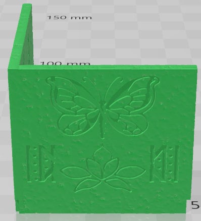 Pharaoh 4 Butterfly Corners Set 1 - Pharaoh -Pathfinder-Dungeons&Dragons-RPG-Tabletop-Terrain-28mm-AetherStudios
