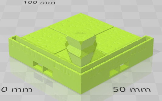 Pharaoh 4 Slot Walls And Floors - Pharaoh -Pathfinder-Dungeons&Dragons-RPG-Tabletop-Terrain-28mm-AetherStudios