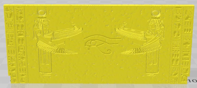 Pharaoh 5 Slot Double Walls - Pharaoh -Pathfinder-Dungeons&Dragons-RPG-Tabletop-Terrain-28mm-AetherStudios