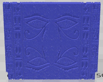 Pharaoh 5 Slot Walls And Corners Set 1 - Pharaoh -Pathfinder-Dungeons&Dragons-RPG-Tabletop-Terrain-28mm-AetherStudios