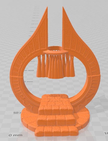 Hierogate - Pharaoh -Pathfinder-Dungeons&Dragons-RPG-Tabletop-Terrain-28mm-AetherStudios