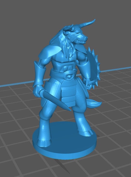 Other Races Fighter Mini Pack 2 - DND - Pathfinder - Dungeons & Dragons - RPG - Tabletop - mz4250- Miniature-28mm-1"Scale