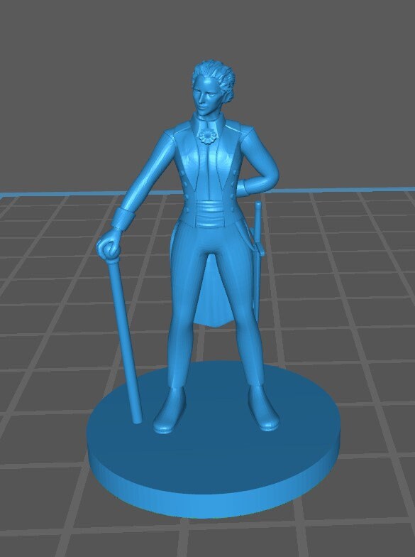 Human Monk Mini - DND - Pathfinder - Dungeons & Dragons - RPG - Tabletop - mz4250- Miniature-28mm-1"Scale