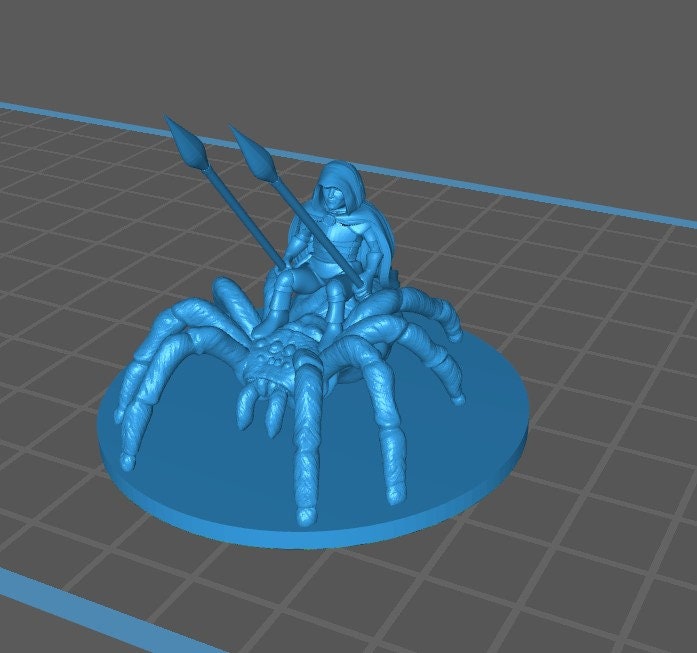 Halfling Ranger Mini - DND - Pathfinder - Dungeons & Dragons - RPG - Tabletop - mz4250- Miniature-28mm-1"Scale