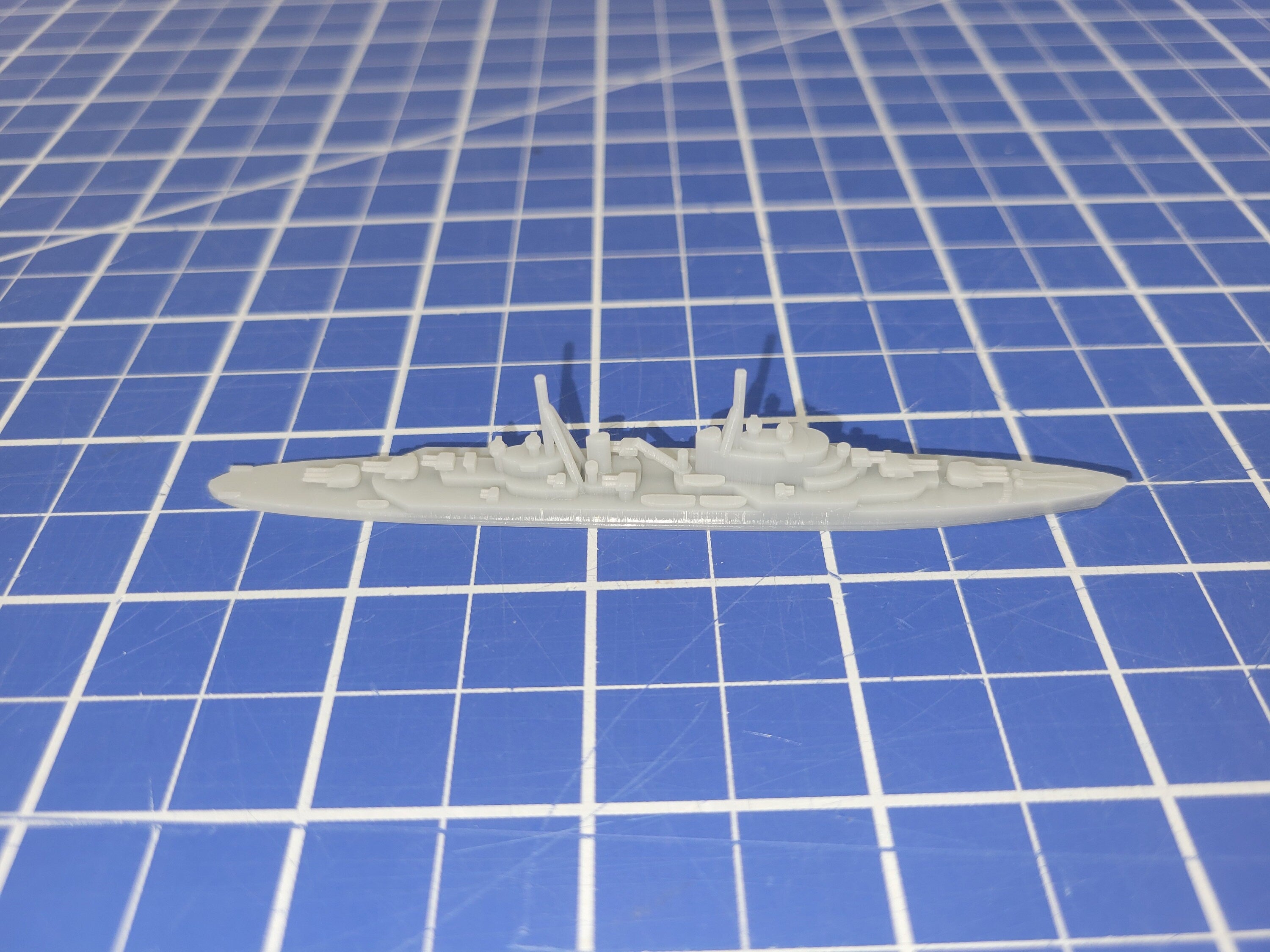 Cruiser - De Zeven Provincien c.1947 Variant - Netherland Navy - Wargaming - Axis and Allies - Naval Miniature - Warships