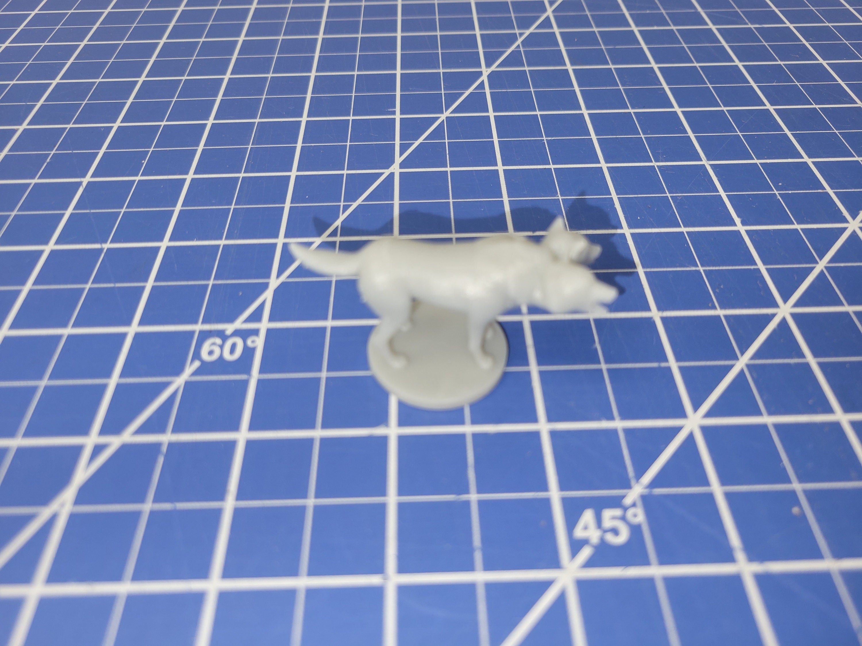 Death Dog Mini - DND - Pathfinder - Dungeons & Dragons - RPG - Tabletop - mz4250- Miniature - 28 mm - 1" Scale