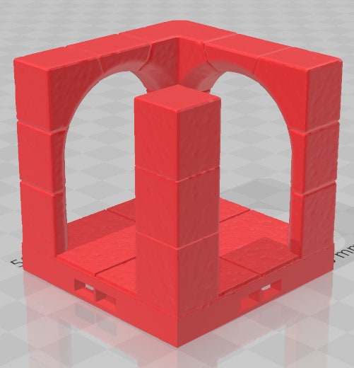 Seraphim 4 2x2 Arches - Seraphim -Pathfinder-Dungeons&Dragons-RPG-Tabletop-Terrain-28mm-AetherStudios