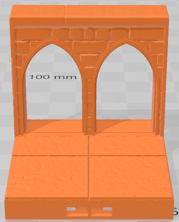 Seraphim Reliquary Entrance Tiles - Seraphim -Pathfinder-Dungeons&Dragons-RPG-Tabletop-Terrain-28mm-AetherStudios