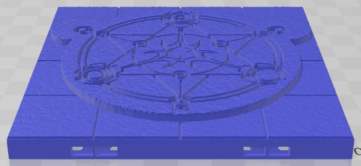 Seraphim Chamber of Summoning Tiles - Seraphim -Pathfinder-Dungeons&Dragons-RPG-Tabletop-Terrain-28mm-AetherStudios