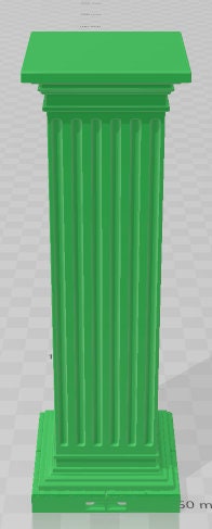 Seraphim Giant Pillars 2x2 Tiles - Seraphim -Pathfinder-Dungeons&Dragons-RPG-Tabletop-Terrain-28mm-AetherStudios