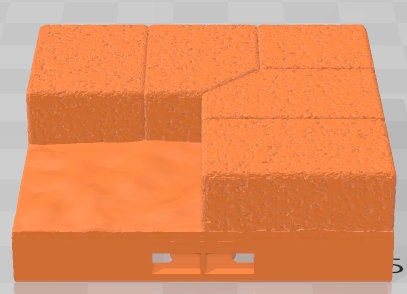 Seraphim Bathhouse 2x2 Tiles - Seraphim -Pathfinder-Dungeons&Dragons-RPG-Tabletop-Terrain-28mm-AetherStudios