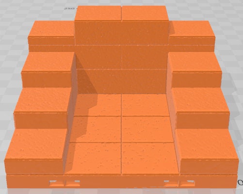 Seraphim Statues Stairs - Seraphim -Pathfinder-Dungeons&Dragons-RPG-Tabletop-Terrain-28mm-AetherStudios