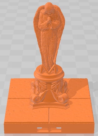 Seraphim Statues - Seraphim -Pathfinder-Dungeons&Dragons-RPG-Tabletop-Terrain-28mm-AetherStudios