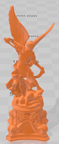 Seraphim Statues And Stairs Scatter Set 1 - Seraphim -Pathfinder-Dungeons&Dragons-RPG-Tabletop-Terrain-28mm-AetherStudios